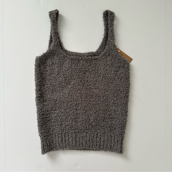 SKIMS Tops - Skims Cozy Knit Tank, Smoke Size L/XL